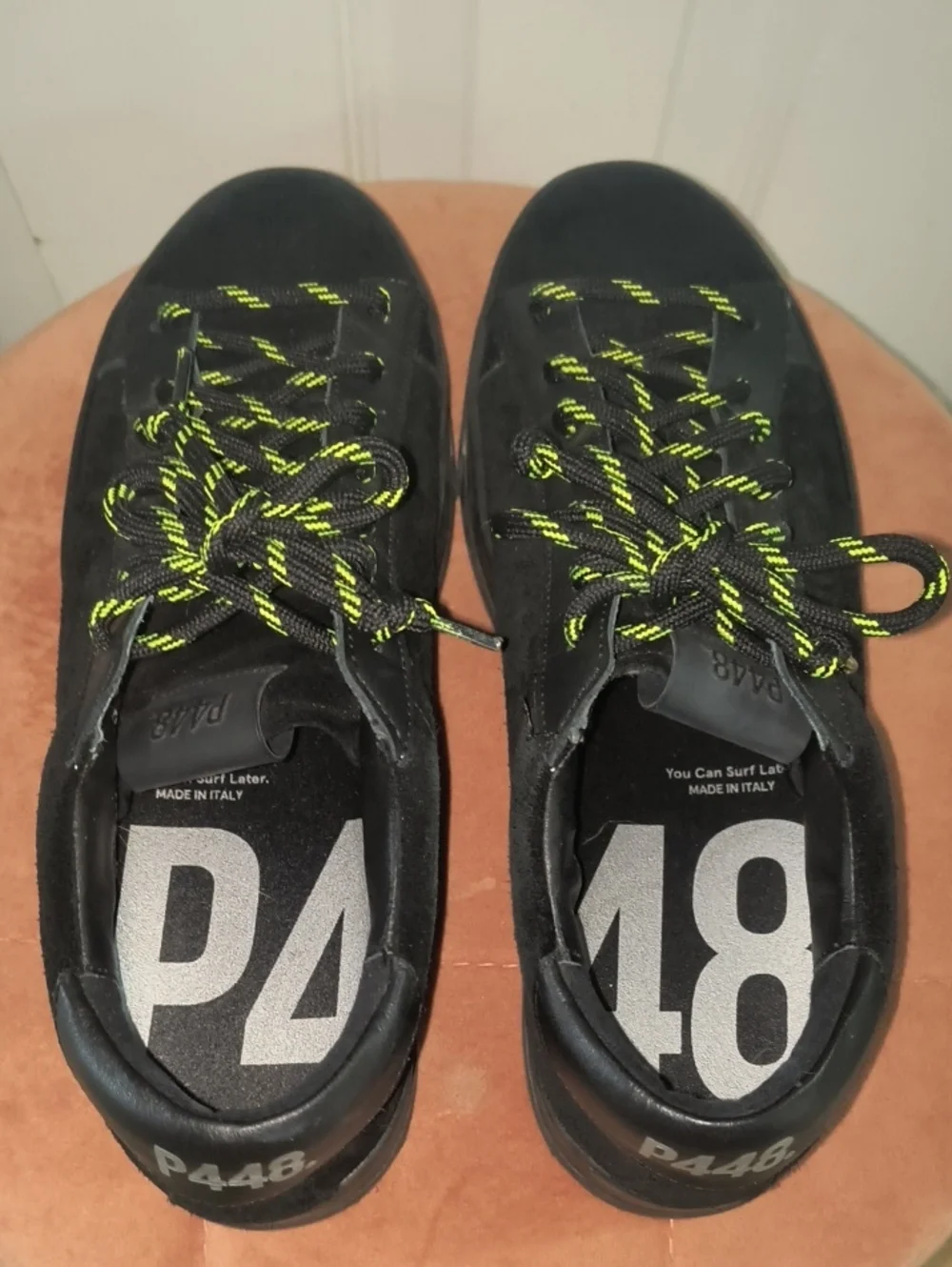 P448 John Suede Sneakers Size 9 Women's